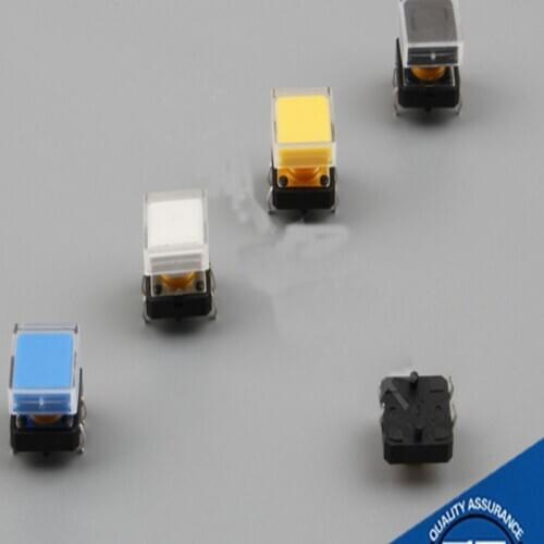 10 pcs Dust cap waterproof cap 12*12*7.3 containing square hat square and plastic transparent cover