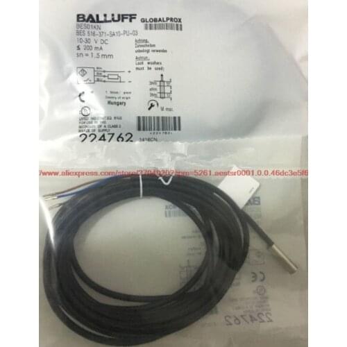 100% NEW BES 516-371-SA10-PU-03 proximity switch DC 3-wire PNP normally open sensor