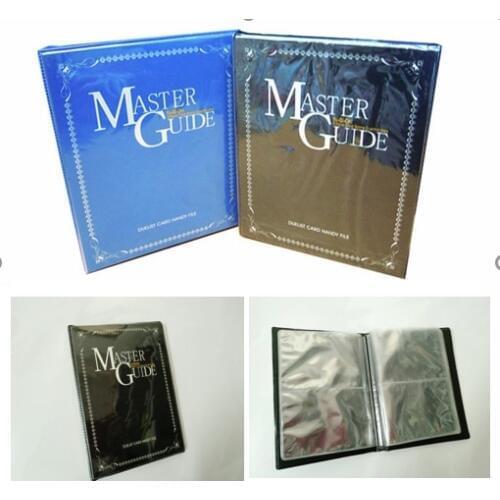 2pcs/lot YuGiOh Magic Card Protectors Card Albums toy for Board Games 24pcs master guide duelist card handy file gift