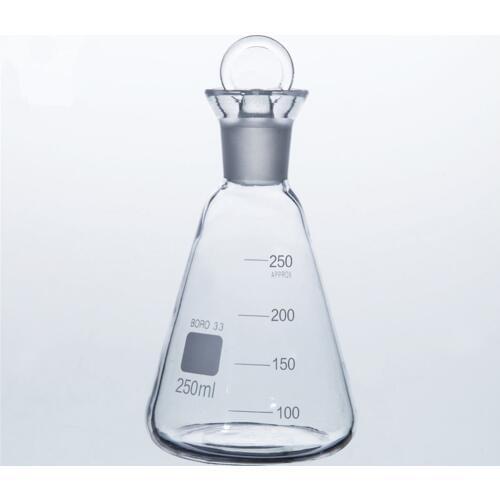 250ml Iodin Determination Flask Grinding Mouth Conical flask For Chemistry Laboratory