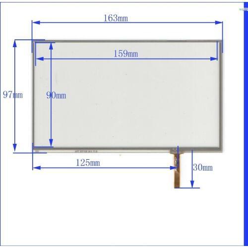 7 -inch touch screen VIA WM8650 Gome fly touch tablet screen handwriting screen 163 * 97 AT070TN92