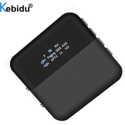 CSR8675 AptX HD LL Bluetooth 5.0 Audio Transmitter Receiver Stereo TV PC Car Wireless Adapter Dongle RCA SPDIF 3.5mm Aux Jack