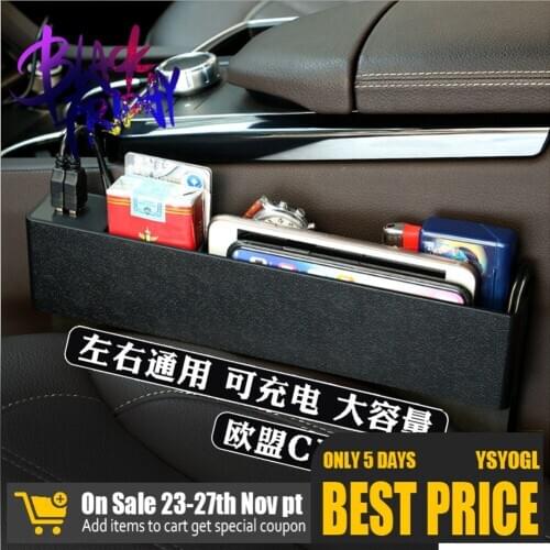 Automobile Chair Crevice Glove Box Vehicle Crevice Accept Storage Box Bag Car For Box Car Within Decoration Articles Supermarket