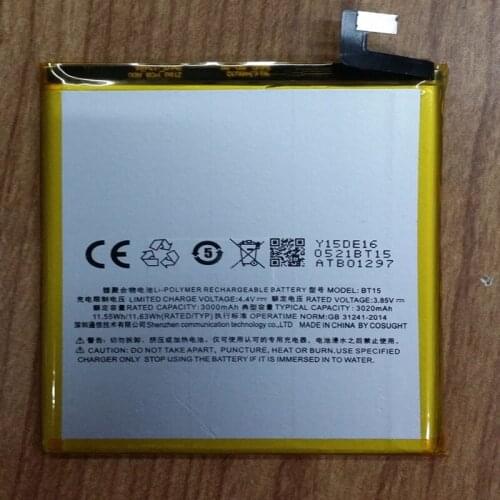 BT15 3000mAh Battery for Meizu M3S Battery m3 s mobile phone with Repair Tools