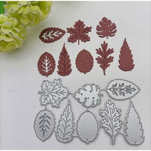 D0LD Maple Leaf Metal Cutting Dies Stencil DIY Scrapbooking Album Paper Card Template