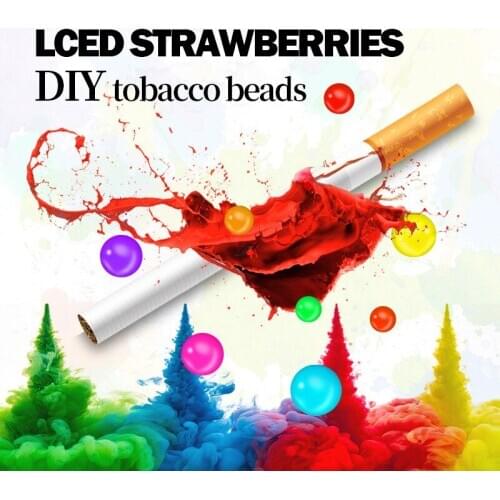Smoke Cigarette Bead Blasting Mint Multiple Fruit Flavors Diy with Bead Blasting Tobacco Accessories Smoking Accessories