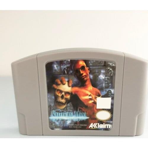 64 bit USA Version Video Game Cartridge Shadow Man / MRO English Language for USA Console