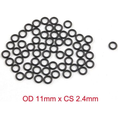 OD 11mm x CS 2.4mm NBR rubber o ring nitrile o-ring oring seal oil resistant