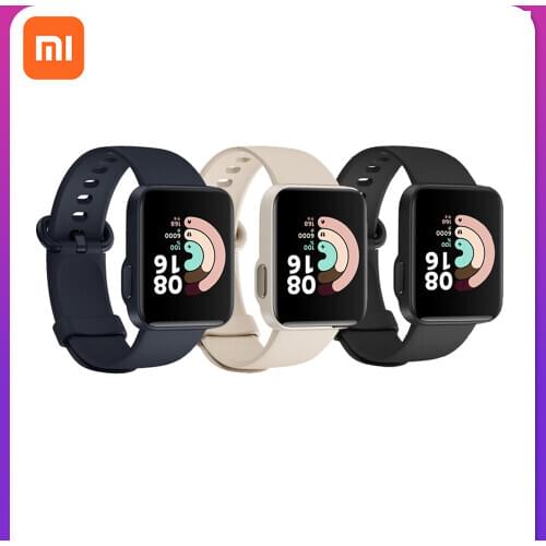 99% New Original Xiaomi Mi Watch Lite Bluetooth 5.1 GPS Fitness Tracker Heart Rate Monitor Sport Smartwatch 1.4 Inch Redmi Watch