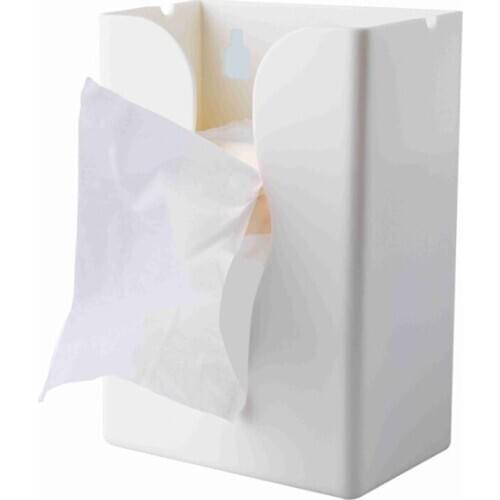 New Kitchen Tissue Box Non Perforated Paper Storage Box Drawer Toilet Wall Mounted Tissue Holder Toilet Tissue Box