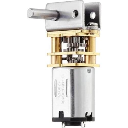 New DC3V6V12V GW12N20 Micro DC Worm Gear Reduction Motor Self-locking for Robot/Toy/Lock/Display/DIY Model