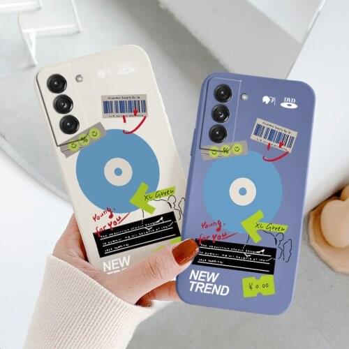 New Trend Liquid Silicone Phone Case For Samsung Galaxy S21 S20 S10 S10e Camera Protective Soft Back Cover On Note 20 ultra 10 9