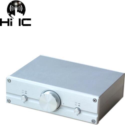 Fully Balanced Passive HiFi Pre-amp Preamp preamplifier XLR/RCA ALPS Potentiometer Audio Volume Control