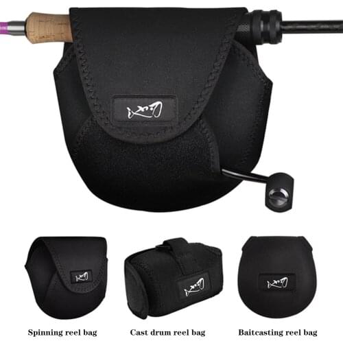 Portable Fishing Reel Bag Waterproof Protective Case Cover For Spinning reel Baitcasting Reel Storage Bag Saltwater Freshwater