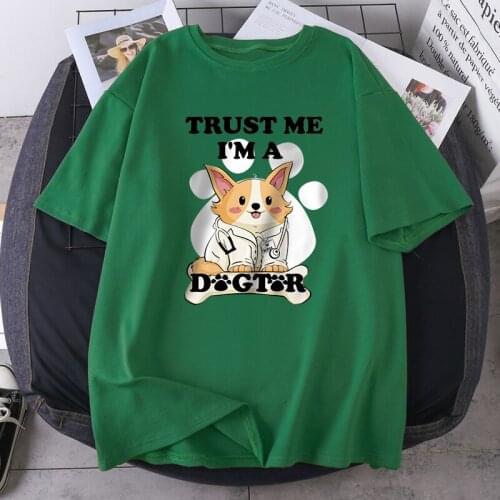 Trust Me I'm A Cat T Shirts Women O-Neck Short Sleeve Oversize Tshirts Hip Hop Black Casual Tops Tees Washable Ladies Camiaetas