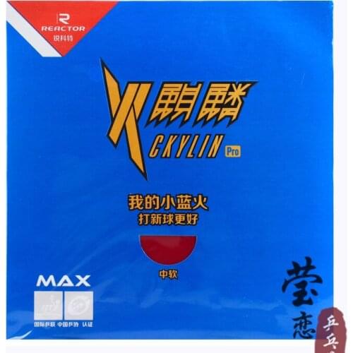 REACTOR Ckylin pro Blue Sponge Pimples In Table Tennis Rubber Sponge for 40mm+ Tenis Tenis De Mesa for tennis racket