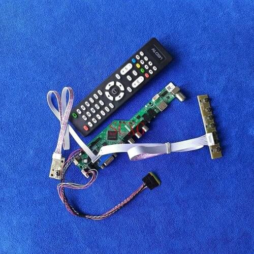 Signal analog Kit Fit CLAA156WB11A/CLAA156WB13A 40 Pin LVDS 1366*768 HDMI-compatible USB AV VGA LCD/LED Screen controller board