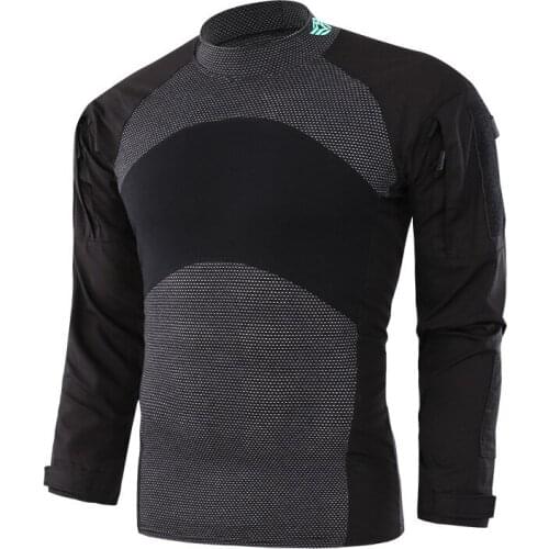 Tactical Combat Training III Frog Clothes Men Outdoor Camping Hiking Hunting Fishing Shirts Male Sports Climbing Cycling Tops