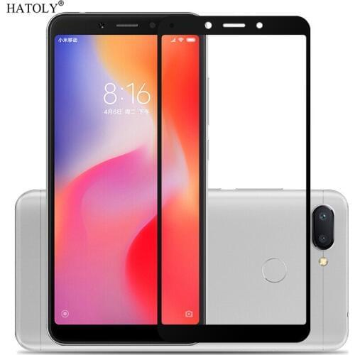 Tempered Glass For Xiaomi Redmi 6A Glass Screen Protector For Xiaomi Redmi 6A Glass Redmi 6A Full Glue Full Coverage Glass Film