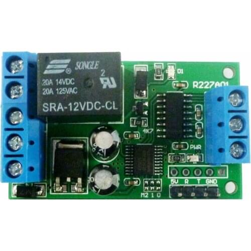 2 IN 1 RS232 & TTL232 Interface Serial Port Relay UART Switch PC USB MCU for Smart Home Garage door Car alarm Farm Motor