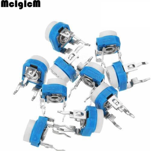 20pcs RM065 RM-065 Trimpot Trimmer Potentiometer variable resistor 100 200 500 ohm 1K 2K 5K 10K 20K 50K 100K 200K 500K 1M ohm