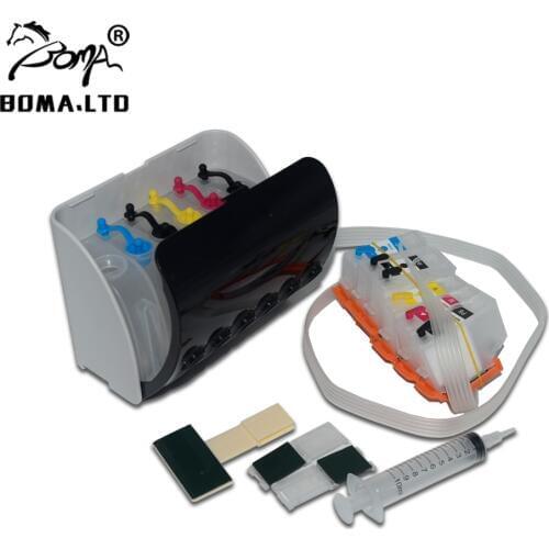 202XL 202 Permanent ARC Chip Bulk CISS System For Epson Expression Prenium XP-6100 XP-6000 XP-6105 XP-6005 Refill Ink Cartridge