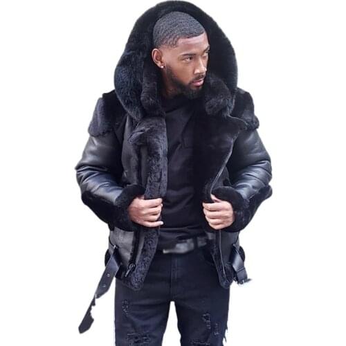 AMEKAR Men's Jackets Parkas