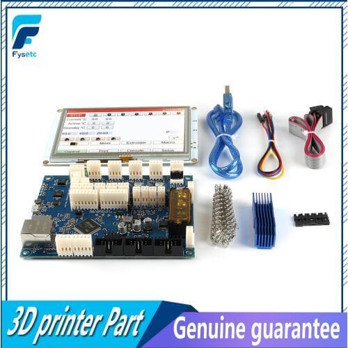 Clone Latest Version Duet 2 Maestro Advanced 32 Bit Electronics With 7'' 7 inch PanelDue 7i Integrated Colour Touch Screen