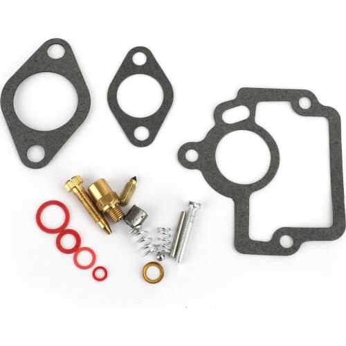 Artudatech Carburetor Repair Rebuild Kit For International Farmall IH H O4 W4 I4 HV For IH CARBS: 45108D 45108DA 45108DB 45108DC
