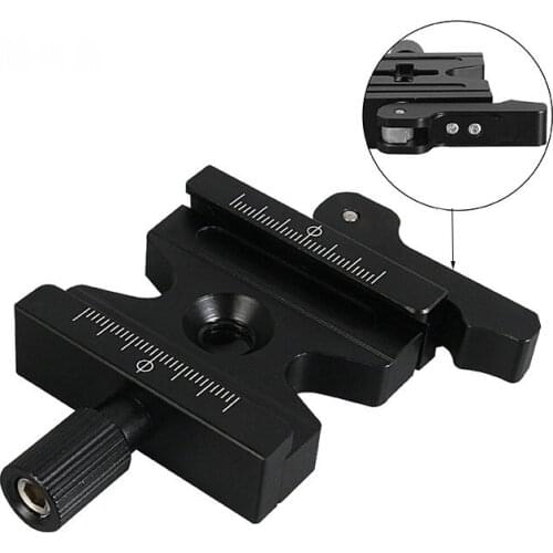 Aluminum Alloy Camera Quick Release Clamp Mounting Adapter Clip Plate For Tripod Ball Head Arca Swiss Camera CL50LS