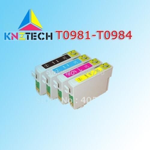 T0981-T0984 ink cartridges compatible for Artisan 600/700/800/710/810