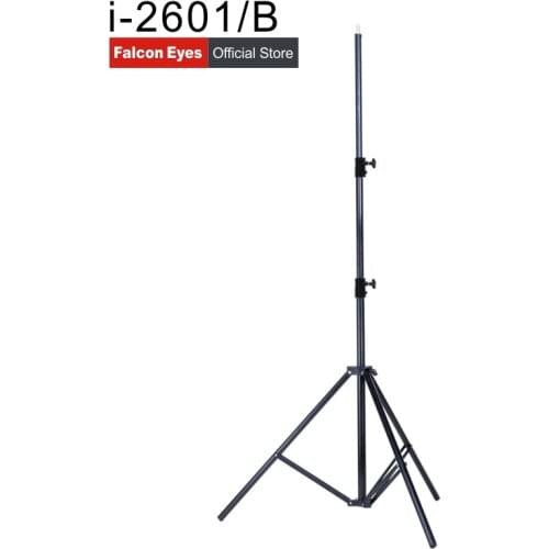 FalconEyes Tripod 2.6M Height 3 Sections Adjustable Lightweight Portable Light Stand Lamp Stands For DSLR Camera Photo i-2601/B