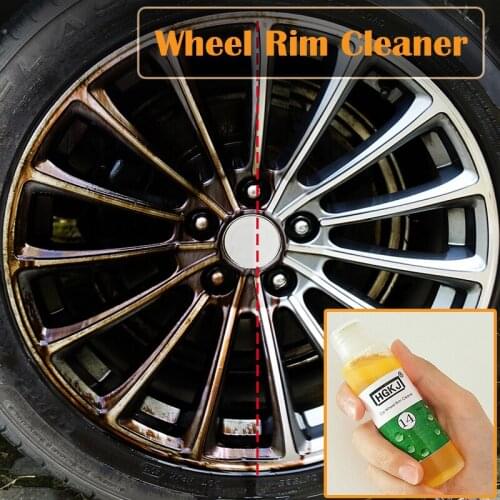 HGKJ-14 Car Rim Care Wheel Ring Cleaner Detergent Remove Rust Tire Agent High Concentrate Tire Detergent Cleaning Agent 20ML