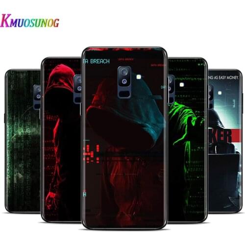 Cool Hacker Boy For Samsung Galaxy A9 A8S A8 A7 A6S A6 A5 A3 A750 Plus 2018 2017 2016 Star Phone Case