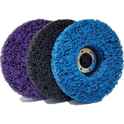 Best 3 PCS 115mm Black/Blue/Purple Stripping Wheel Strip Discs for Angle Grinders Clean & Remove Paint, Coating, Rust and Oxidat