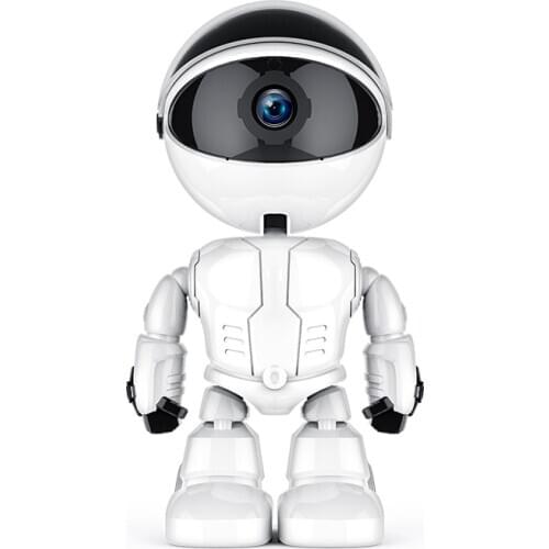 Mini Robot 1080P Wifi IP Camera Indoor Dome Auto Body Tracking Baby Monitor Night Vision Mobile Remote View Security CCTV Camera