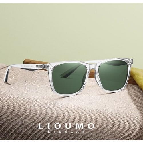 Fashion Square Sunglasses Polarized Men Women Ultra Light TR Frame G15 Glasses Anti-Glare Driving Goggle lunette de soleil femme