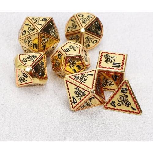 Dnd new dice dnd dice set dragon and dungeon board game dice rpg d20 dice metal dice set dnd dice gift dnd dice bag d&d dice set