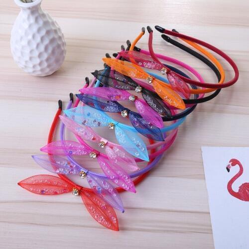 9PCS Girls Flowers Bow Hairband Turban Knot Headband Hair Band Hair Hoop Fashion Rabbit Ears Headwear Women Hair Accessories