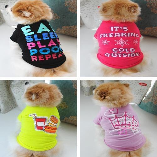 Dog Clothes Winter Warm Pet Dog Jacket Coat Puppy Christmas Clothing Hoodies For Small Medium Dogs Puppy Yorkshire Outfit XS-L