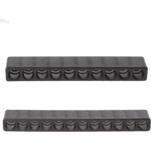 Screwdriver Hole 10/12 Holes Hex Shank Bit Holder Plastic Head Storage Case Tool l29k