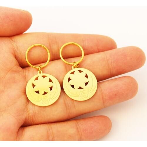OUSLY Women's Gold Earrings