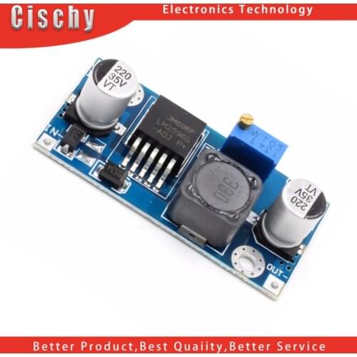 1pcs LM2596 LM2596S LM2596S-ADJ DC-DC step-down power supply module 4.5-40V 3A adjustable step-down module 24V 12V 5V 3V