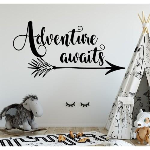 Modern sentence Environmental Protection Vinyl Stickers For Kids Rooms Diy Home Decoration Wall Art Sticker Murals