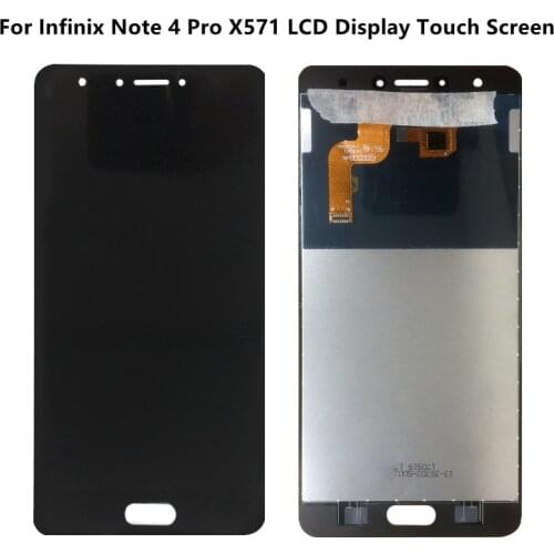 High Quality LCD Display For Infinix Note 4 Pro X571 LCD Display Touch Screen Complete Assembly Glass Digitizer Replacement