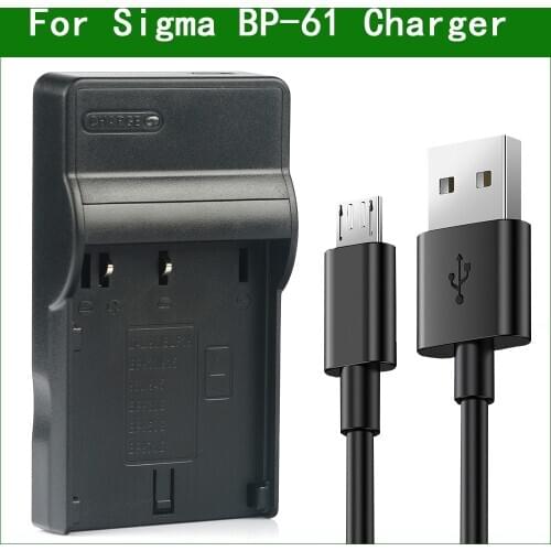BP-61 BP61 Digital Camera Battery Charger For Sigma SD Quattro, SD Quattro H