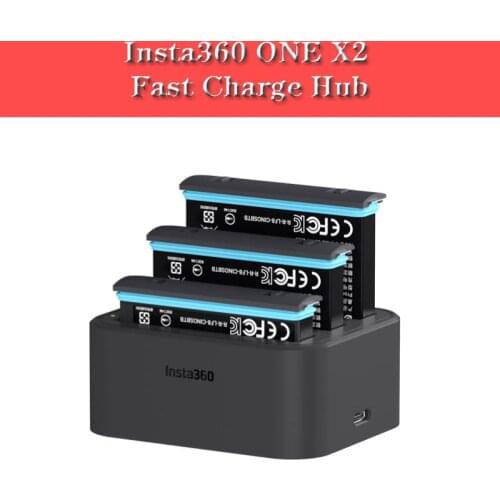 Insta360 ONE X2 Fast Charge Hub Charging Dock For insta 360 one X2 Sport Action Camera Accessory