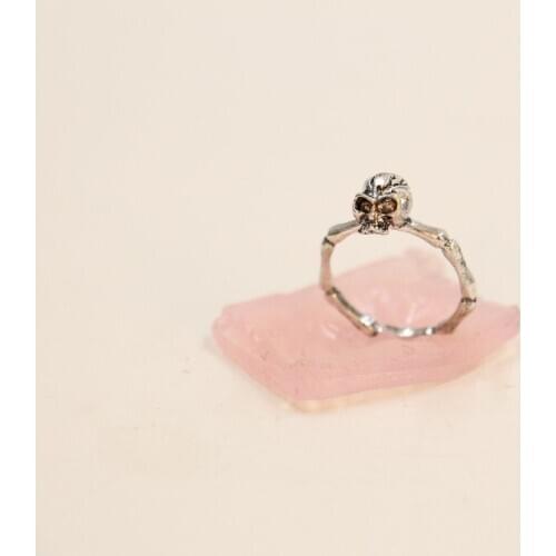 10 PCS/lot Fashion animal ring person cranial bone head rings wholesale