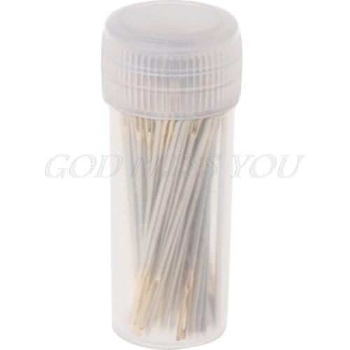 100 PCS Tail Embroidery Fabric Cross Stitch Needles Craft Tools Size 26 For 14CT Drop Shipping