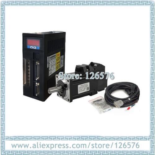 100W 0.32N.M 3000rpm AC Servo Motor 40ST-M00330 AC220V Servo motor and Driver with 3m Cable